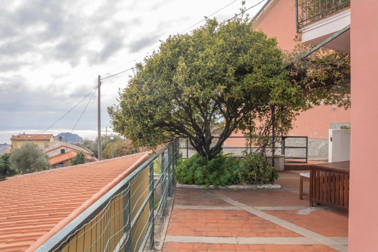 031 - Casa Armonia Vista Mare Sestri Levante, Pace Natura San Bernardo (Genoa) Zewnętrze zdjęcie